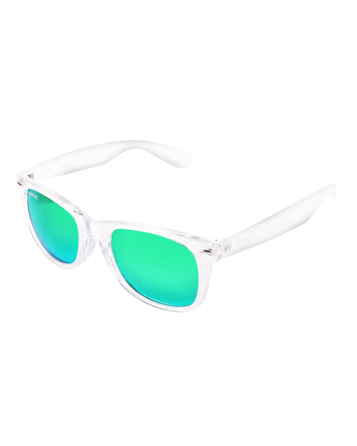 royaltail green aqua sunglasses wayfarer