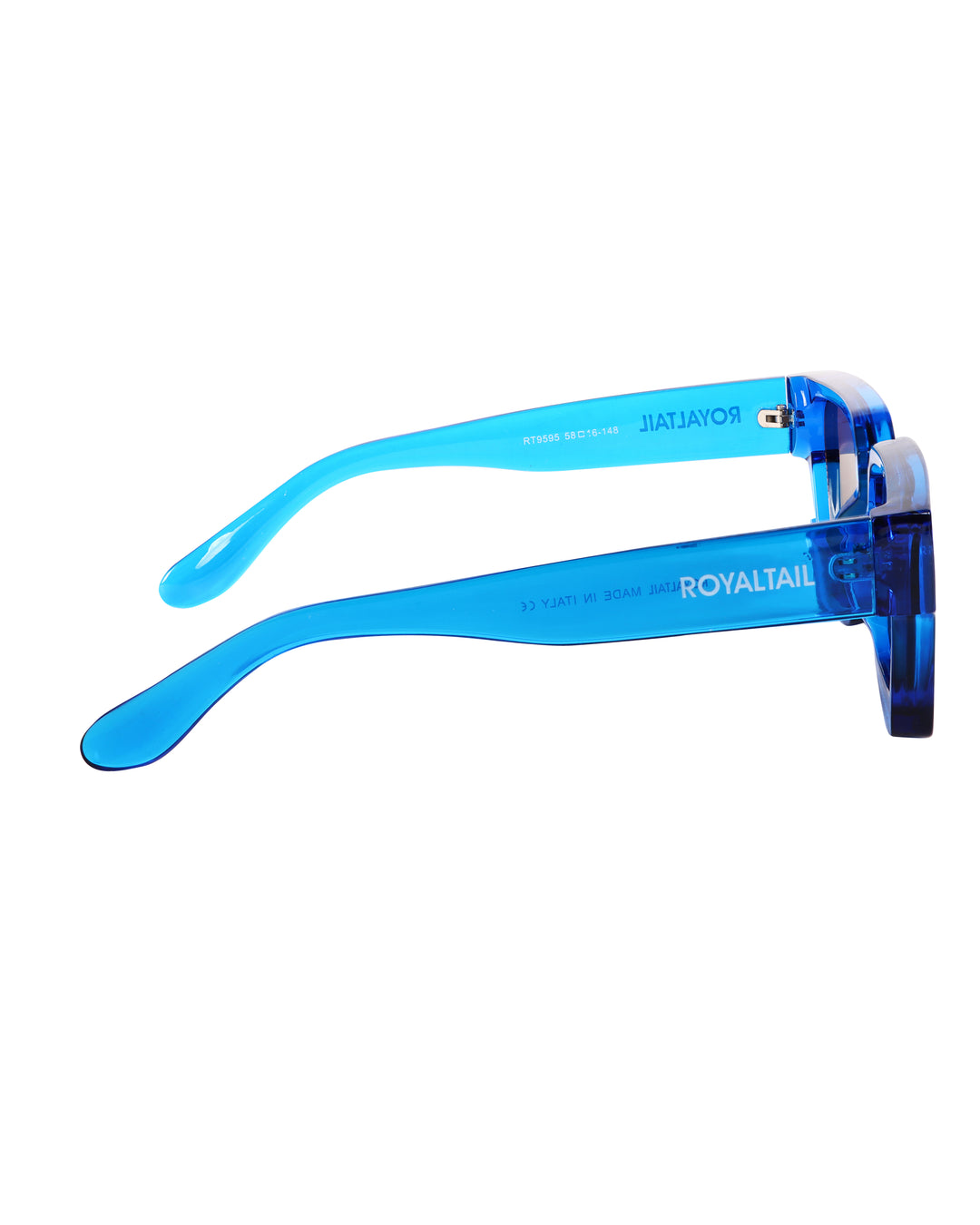 Tartaruga Unisex Classic Thick Square Aqua Blue UV Protected Sunglasses RT068
