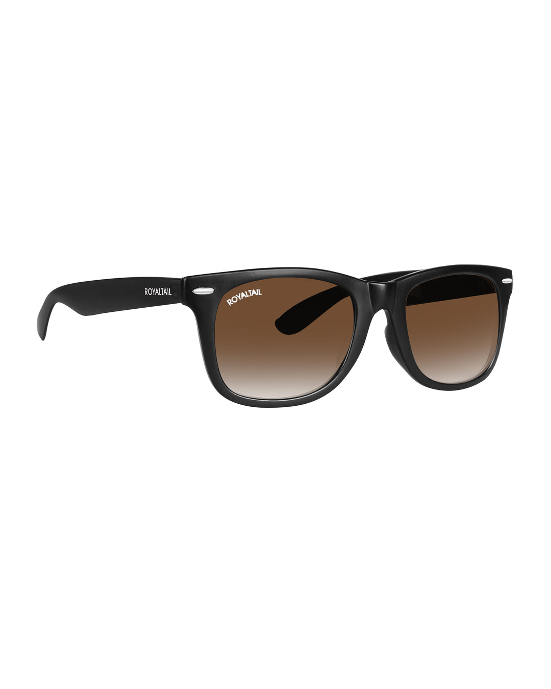 royaltail black brown sunglasses wayfarer