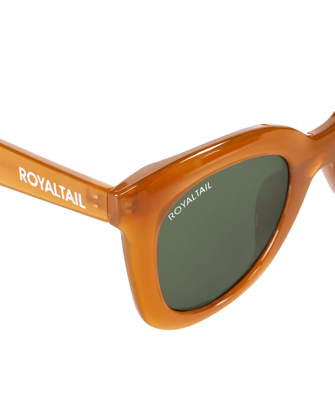 Squared Orange UV Protected Oval Sunglasses RT051