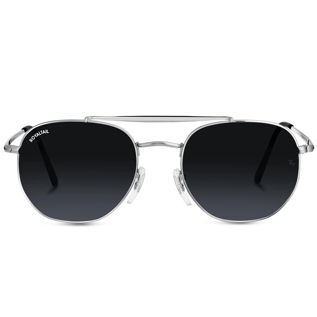 royaltail sunglasses square rt rou silver black