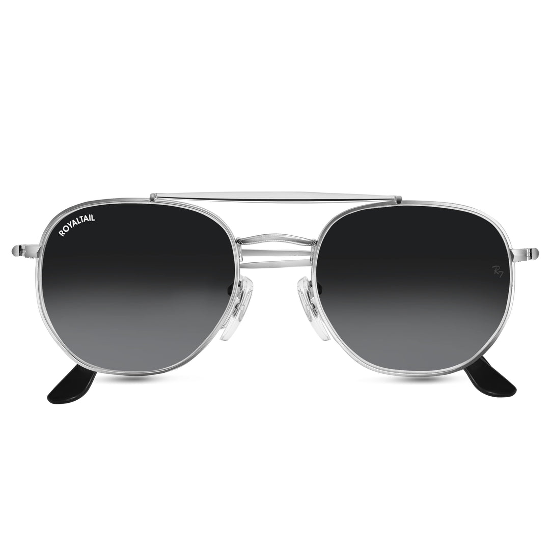 royaltail sunglasses square rt rou silver black