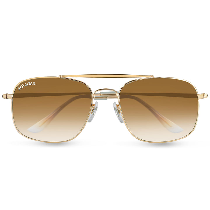 royaltail sunglasses square rt squ golden brown