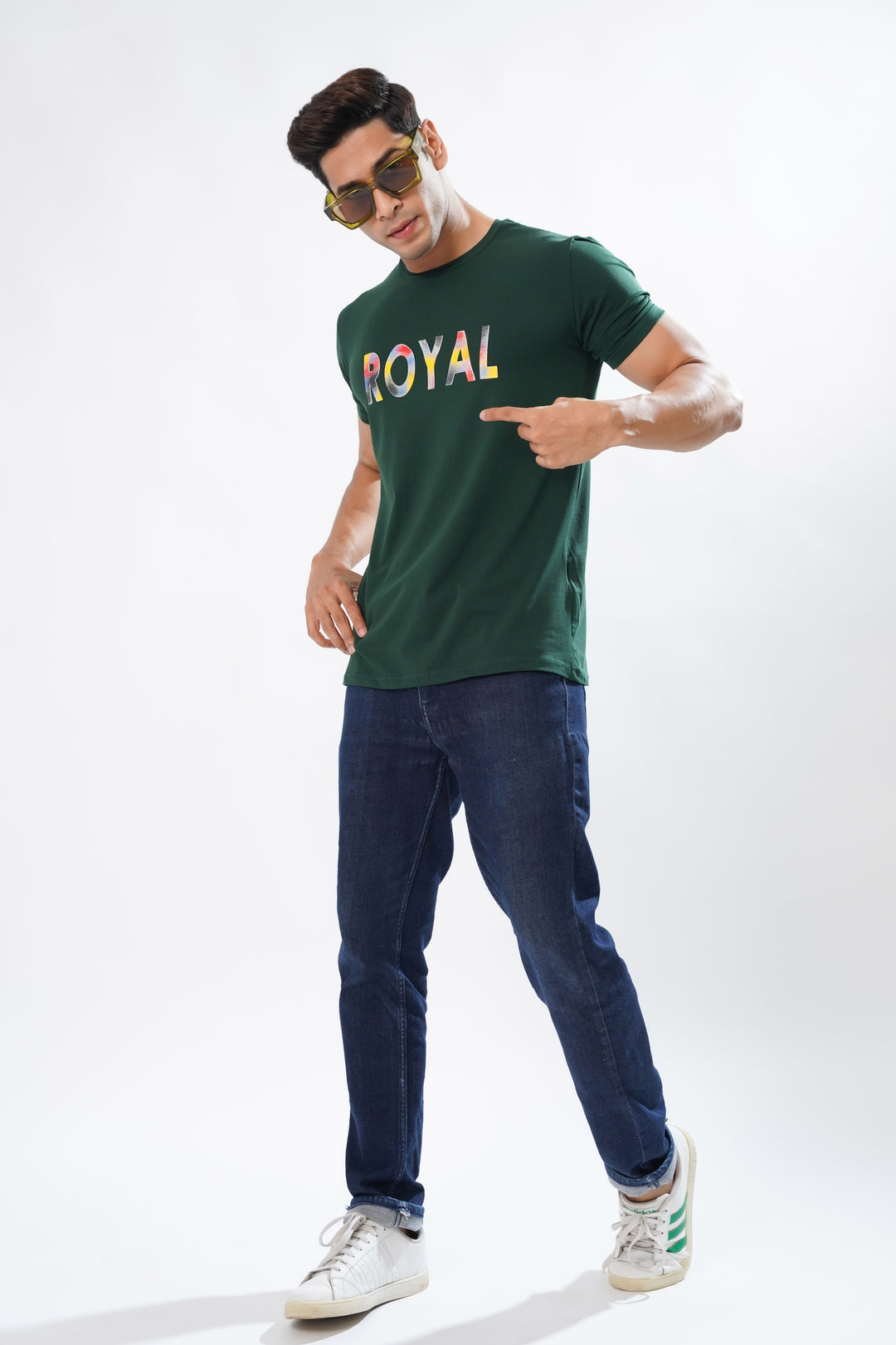 Anaheim Green Premium Organic Cotton T-Shirt - Royaltail