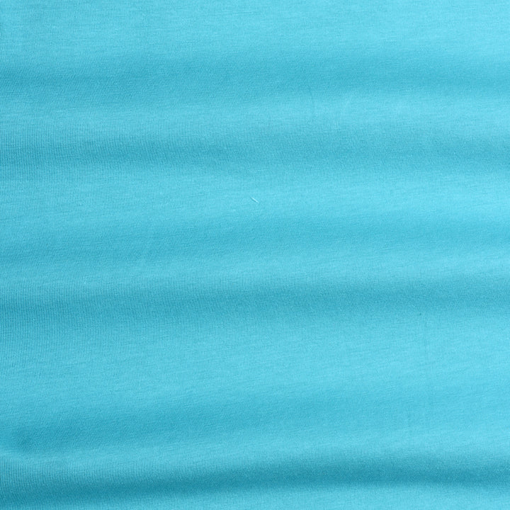 AQUA BLUE PREMIUM ORGANIC SUPER SOFT COTTON T-SHIRT - Royaltail